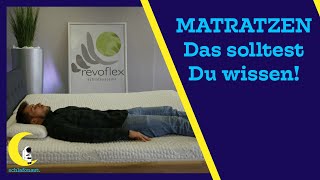 Die richtige Matratze finden  ALLES zum Matratzenkauf [upl. by Bethina738]