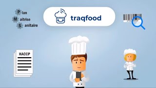 Traqfood Application HACCP n°1  Plan de Maîtrise Sanitaire PMS Restaurant Boucherie Boulangerie [upl. by Ainnos]