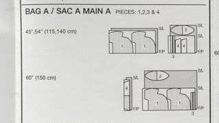 How To Arrange or Layout Sewing Pattern Pieces  Updated [upl. by Tterraj]