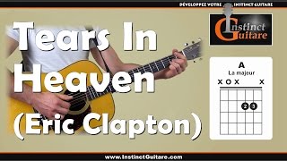 Tears In Heaven à la guitare  Eric Clapton  Intro et couplets  12 [upl. by Anyek]