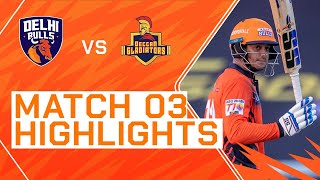 2023 Abu Dhabi T10 Match 3 Highlights Delhi Bulls vs Deccan Gladiators  Season 7 [upl. by Flan432]