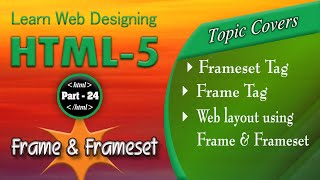 html design secrets with frame amp frameset tag [upl. by Adnyl725]