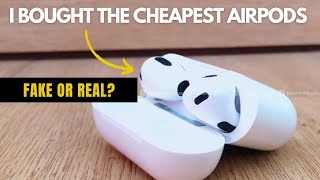 I bought a 1 Airpods on Aliexpress  What i think [upl. by Heintz193]