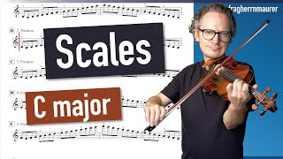 Scales in C major  Daily Practice [upl. by Doane]