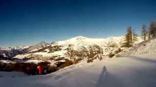 Sestriere  Mens Olympic Downhill Course [upl. by Eisset120]