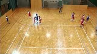 Basic Handball  Set Defence 51 and 321 [upl. by Nibaj]