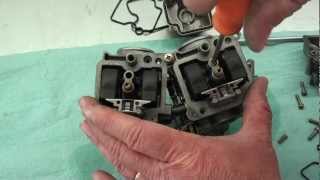 1986 Honda XL600R Carb Service [upl. by Themis]