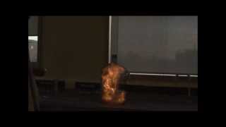 Slow Motion Combustion of Ethanol [upl. by Enak]