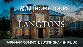 Inside £19M Buckinghamshire Home Langtons on Templewood Lane UK  Residential Market Home Tour [upl. by Ahsienak814]