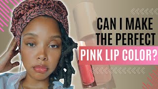 Pinching Fingertips Perfect Pink Lip Color [upl. by Eneja]