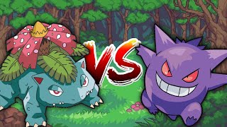 Venusaur vs Gengar  Who Would Win Pokemon Battle [upl. by Aisset612]