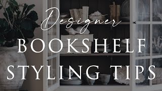 How to Decorate a Bookshelf  Styling the Perfect Bookcase  Suzie Anderson Home [upl. by Justina873]