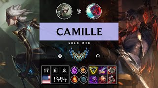 Camille Mid vs Yone  NA Challenger Patch 1413 [upl. by Bremser]