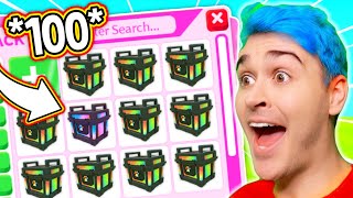 Opening 100 RGB BOXES In Adopt Me Roblox  Roblox Adopt Me LEGENDARY Gift Unboxing EXPENSIVE [upl. by Reivaj307]