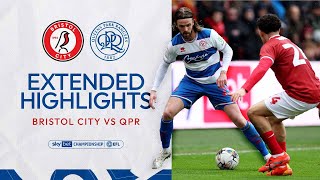 🏅Bouncing Back In Style  Extended Highlights  Bristol City 01 QPR [upl. by Nairda579]