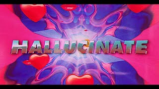 Dua Lipa  Hallucinate Official Lyrics Video [upl. by Olwen]