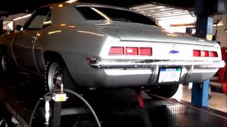 1969 Camaro ZL1 on Dyno [upl. by Ynatirb144]