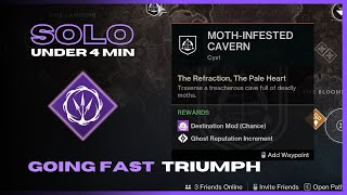 MothInfested Cavern Trial Cyst Under 4 Minutes  Void Hunter  Destiny 2 The Final Shape [upl. by Seebeck]