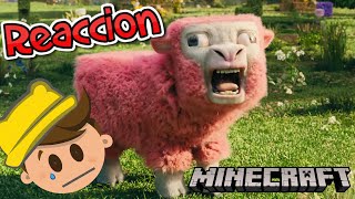 REACCION al Trailer de MINECRAFT Movie [upl. by Ardnosac410]