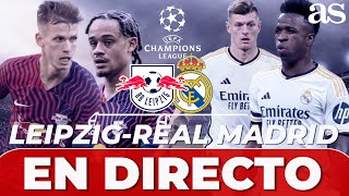 🚨 LEIPZIG vs REAL MADRID en VIVO  Champions League [upl. by Ellehsor]