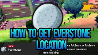 HOW TO GET EVERSTONE LOCATION  POKEMON SWORD AND SHIELD [upl. by Einama578]