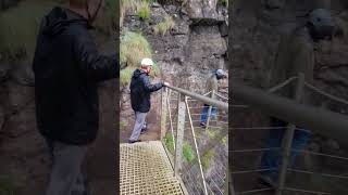 The gobbins cliff walk path walkway outdoors [upl. by Dale]