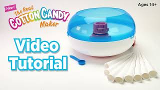 Cotton Candy Maker Video Tutorial [upl. by Dennard]