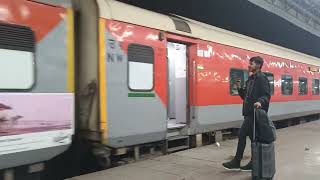 12968 JaipurMGR Chennai Central RPMWAP7 Departure from Jaipur Junction [upl. by Nek]