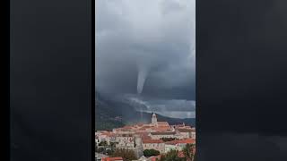 TORNADO IN CROATIA shorts [upl. by Sivehc]