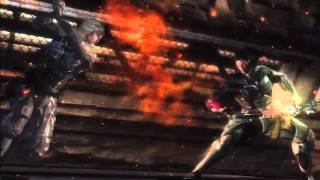 Metal Gear Rising Revengeance  Jetstream Sam First Boss Fight [upl. by Moira]