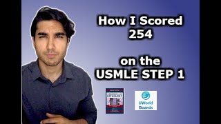 How I passed USMLE Step 1 and Scored 254 [upl. by Addi]