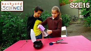 Backyard Science  S2E15  Make a fizzing wizard caldron [upl. by Paolina]