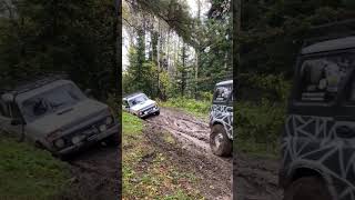 4x4 грязь offroad оффроуд уаз нива джипы тайга зверь [upl. by Eibbed]