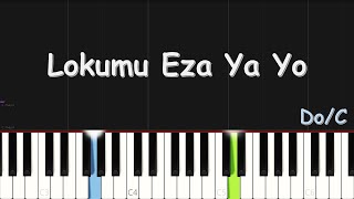 Gael Music  Lokumu Eza Ya Yo  EASY PIANO TUTORIAL BY Extreme Midi [upl. by Waddle]