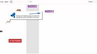 Blockly Games  Bird  Level 1 [upl. by Antoine]