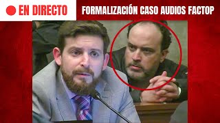 EN VIVO  Formalización hermanos Sauer por Caso Factop  Caso Audios Hermosilla [upl. by Rhyner]