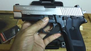 Sig Sauer P226 Limited Edition Diamond Plate and vz24 stock replacement preview [upl. by Garzon838]