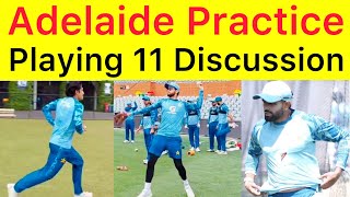 Adelaide 🛑 Pakistan quotTough Trainingquot session before 2nd ODI  Playing 11 meeting held Inside News [upl. by Aihsela]