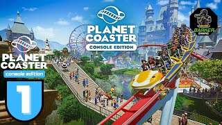 Building the greatest theme park ever  Planet Coaster Episode 1  PS5 [upl. by Htide1]