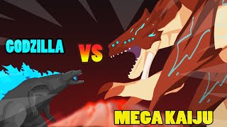 Godzilla vs MegaKaiju  Godzilla vs Kaiju  Kaiju Animation [upl. by Olegnaed139]