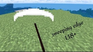 how to download sweeping edge mode for minecraft pe 1182 also work in netherite sword 😲😲😲 [upl. by Grand]