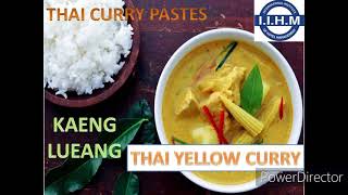 The Best Thai Yellow Curry Recipe  Classic Thai Curry  Chefs of IIHM [upl. by Jael]