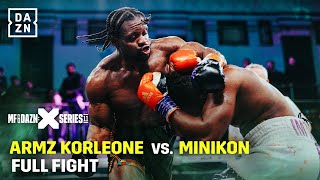 FULL FIGHT  Armz Korleone vs Minikon [upl. by Ettenyar768]