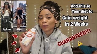 HOW TO GAIN WEIGHT IN 2 WEEKS 2023  BOOST NUTRITIONAL DRINK part 2 weightgain fitness [upl. by Libna]