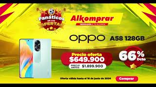 66 en este OPPO solo hasta el 16  Fanáticos de las ofertas ⚽ [upl. by Alioz]