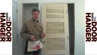 How to Hang amp Install Interior Prehung Door [upl. by Daj115]