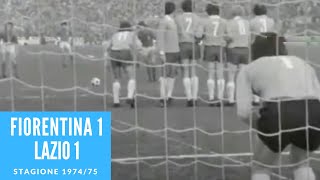 12 gennaio 1975 Fiorentina Lazio 1 1 [upl. by Hollis]