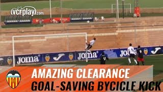 Espectacular chilena del jugador del Valencia CF Mestalla Tano [upl. by Chelsie]