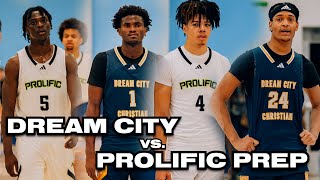 Prolific Prep vs Dream City at CRUSH IN THE VALLEY Tyran Stokes amp Zoom Diallo GO OFF [upl. by Yenitsed847]