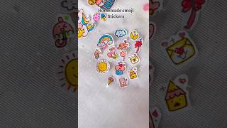 Handmade emoji stickers satisfying shorts ytshorts diy [upl. by Kcirederf151]